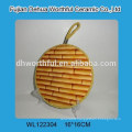 Popular ceramic pot holders with yellow lifting rope